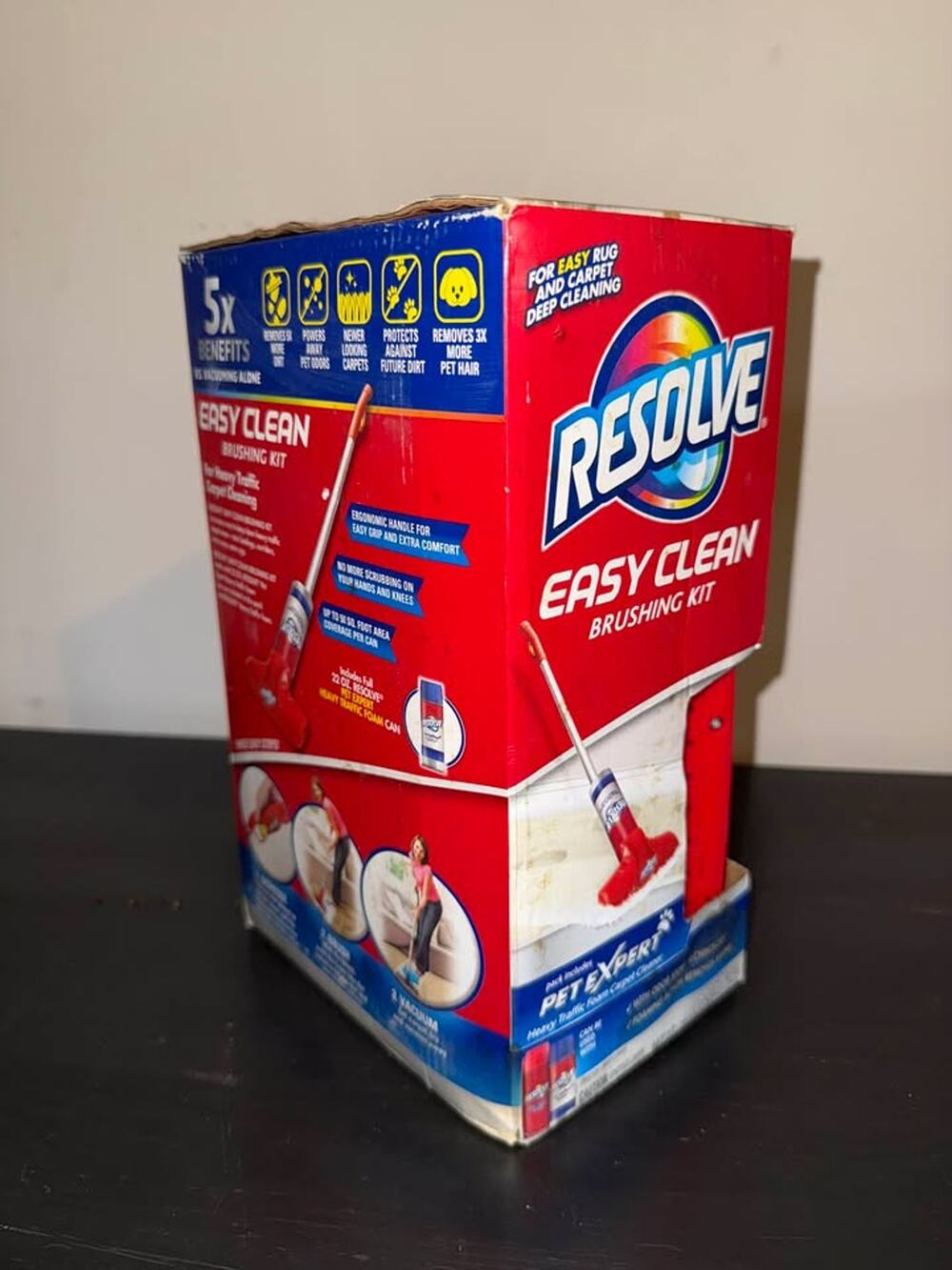 Resolve Easy Clean Brushing Kit
